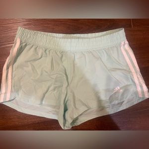 Adidas light blue shorts